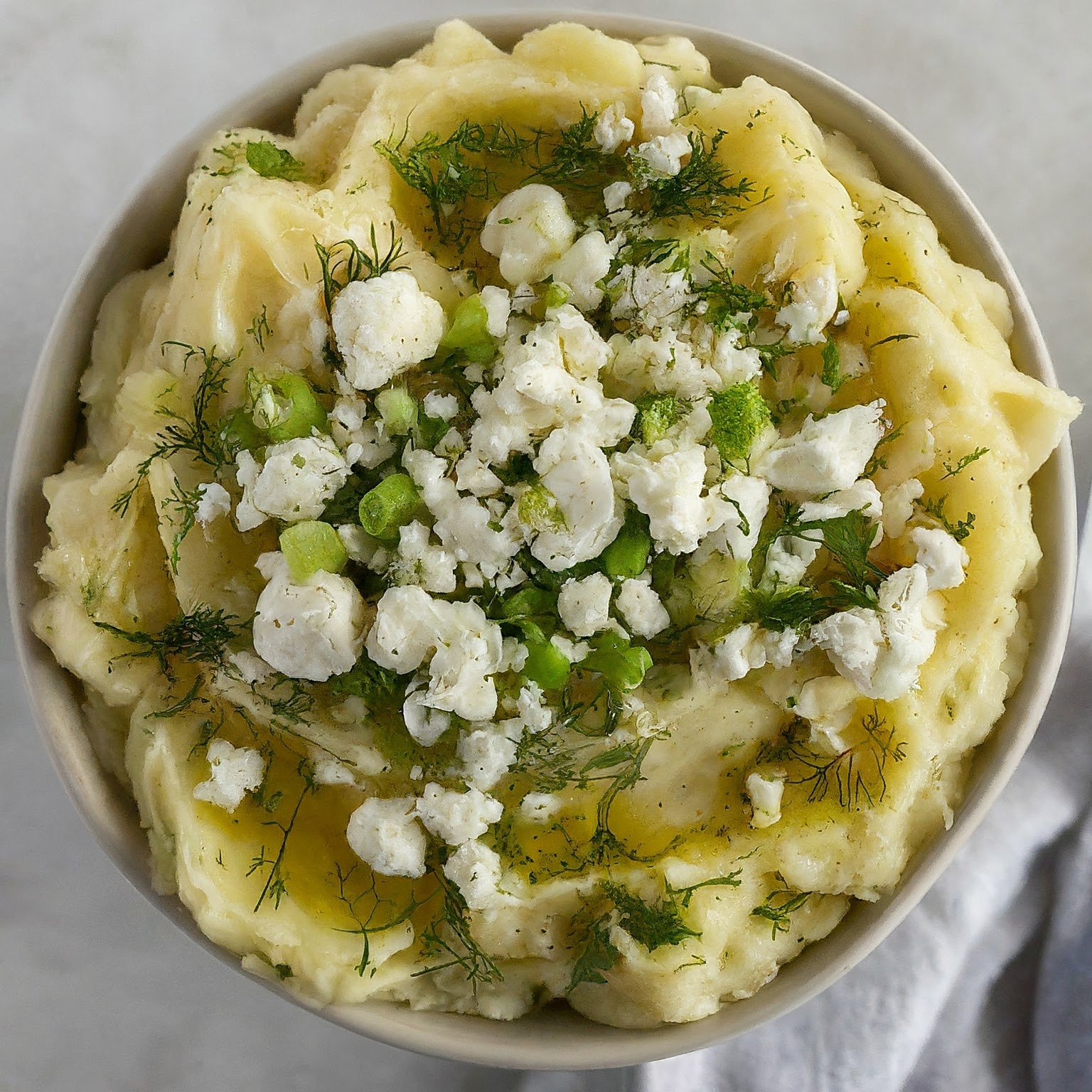 Greek Mashed Potatoes