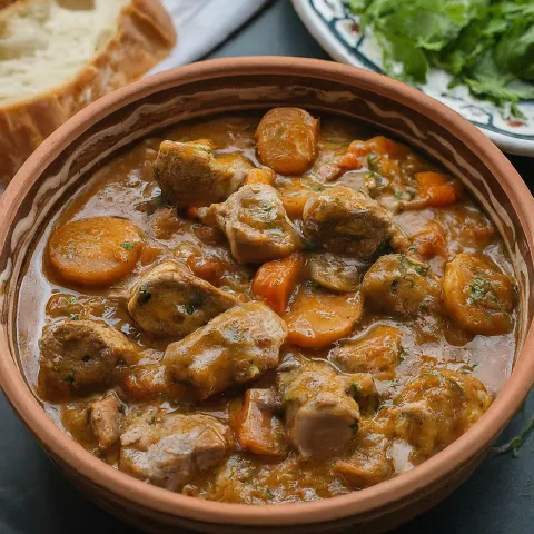 Veal Chulama (Stew in White Sauce)